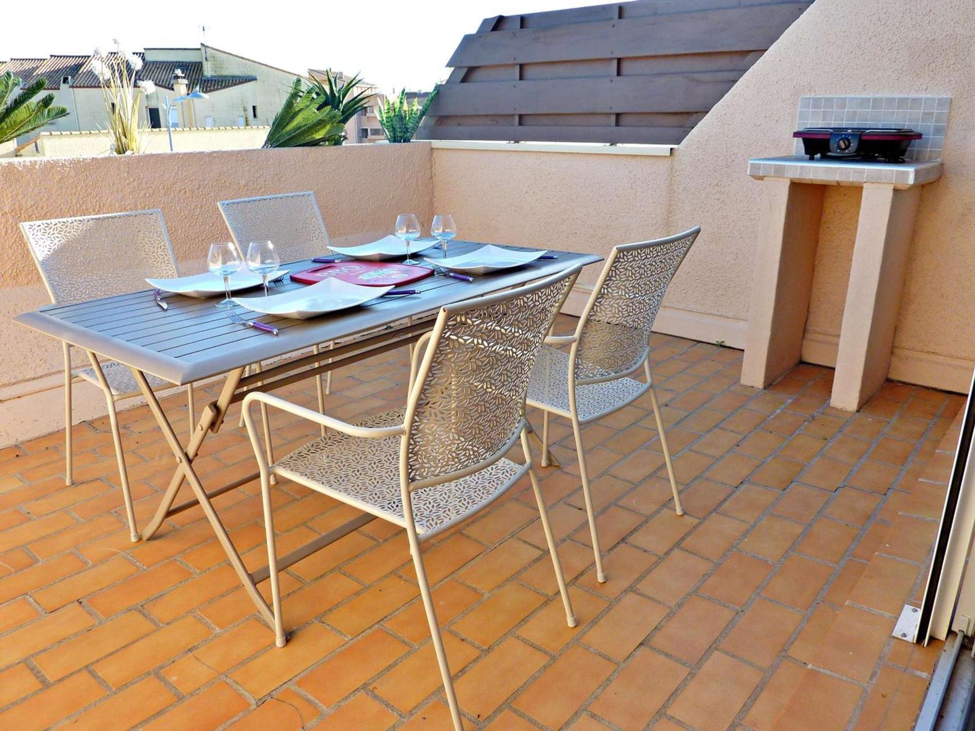 Apartament Duplex Renove Avec Clim, Terrasse Et Parking A Marseillan - Fr-1-387-162 Zewnętrze zdjęcie